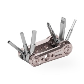 Tilta Multi-Functional Mini Tool Kit, 6 in 1 Folding Tool Set with 6 Specifications Wrenches, Compatible with Most Cages, Camera Tool for Equipment Disassembly - Smokey Pink TA-MMT-SP