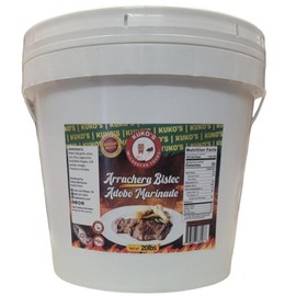 Arrachera Diezmillo Bistec Steak Adobo marinado restaurant FoodService Flavor Meat - Specification: 20lbs twenty pounds libras