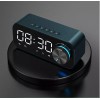 Barook Wireless Bluetooth Speaker with Alarm Clock Stereo Bass USB/TF
