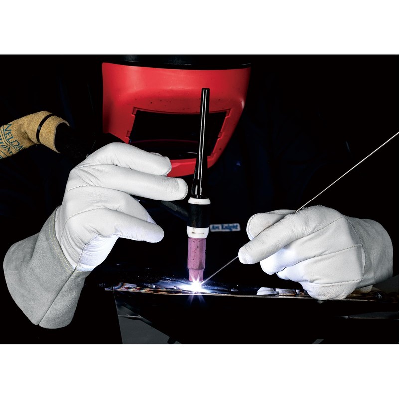 Weldas® SOFTouch™ Clute cut top grain cowhide precision welding gloves,
