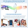 JOSCHOO Reading Glasses 5 Pack Blue Light Blocking Readers Spring
