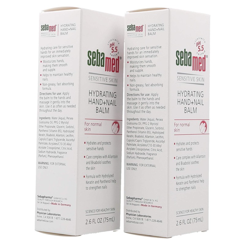Sebamed Manuales y Blsamo de uas, 2,6 oz (75 ml),