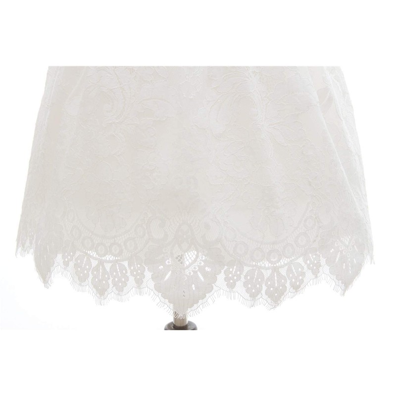 Meiqiduo - Vestido de encaje para bebé y niña, vestido