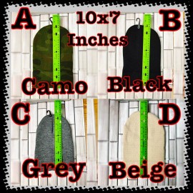 BLACK SABATH BLACK PATCHED BEANIE (CAMO, GREY, BEIGE)  NECKLACE