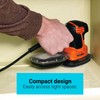 BLACK+DECKER Detail Sander, 1.2 Amp, 16,000 OPM, Compact Design, 3-Position