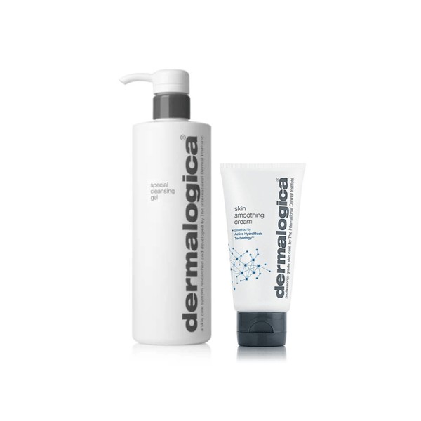 Dermalogica Cleanse Special Cleansing Gel and Skin Smoothing Cream Bundle