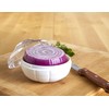 IMUSA USA IMU-71206 Onion & Garlic Saver/Container with Clear Cover,