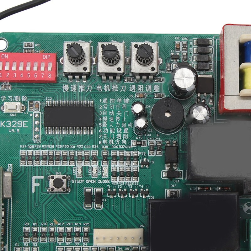 Sliding Gate Circuit Board with LED Indicators Slow Speed Sensitive