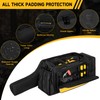Jaffzora Chainsaw Case,Waterproof Chainsaw Storage Bag Compatible with DEWALT &