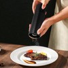 WhiteRhino Professional Pepper Grinder Mill with Top Button Lock,Heavy Duty