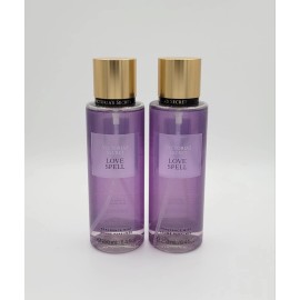 Victoria's Secret Victoria’s Secret Love Spell Fine Fragrance Body Mist Spray 8.4 fl oz Set of 2