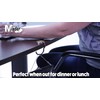 Minder Table Edge Bag Hanger Foldable Heart Shaped Safety Security