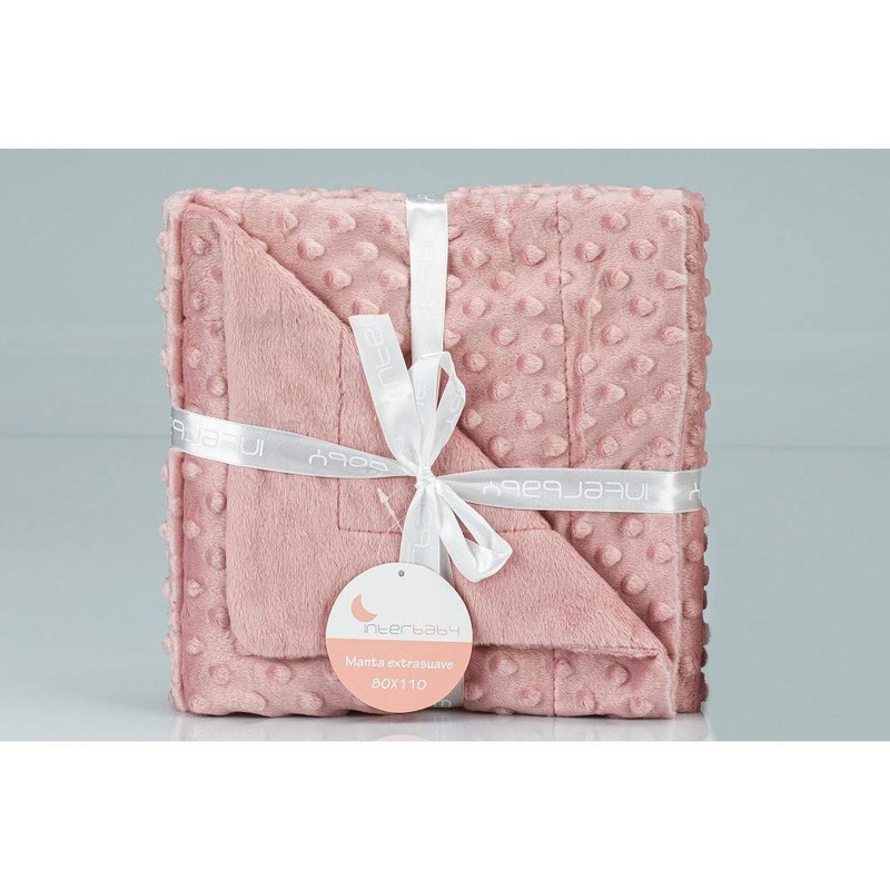 Interbaby 0881-66 Bubbles Baby Blanket Dark Pink 700 g