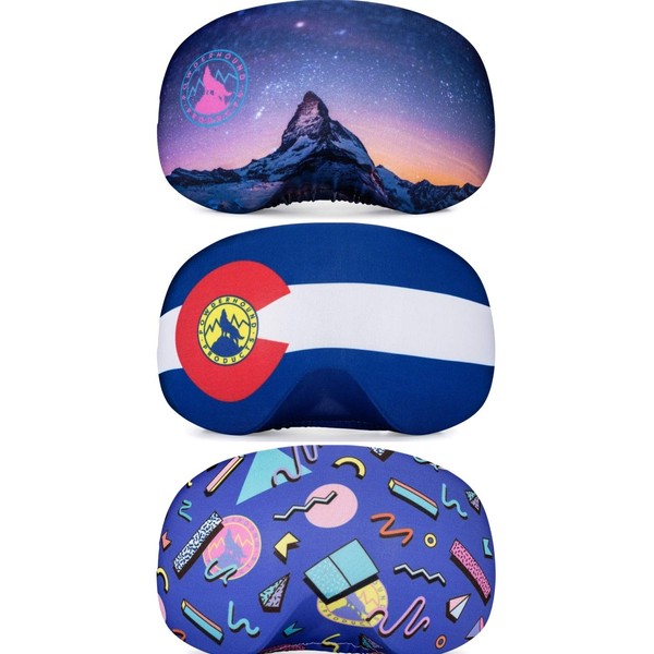 Ski Snowboard Goggle Cover Sleeve - Lens Scratch Dust Protection
