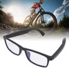 Smart Sound Glasses with Mic Blue Light Filter Touch Voice