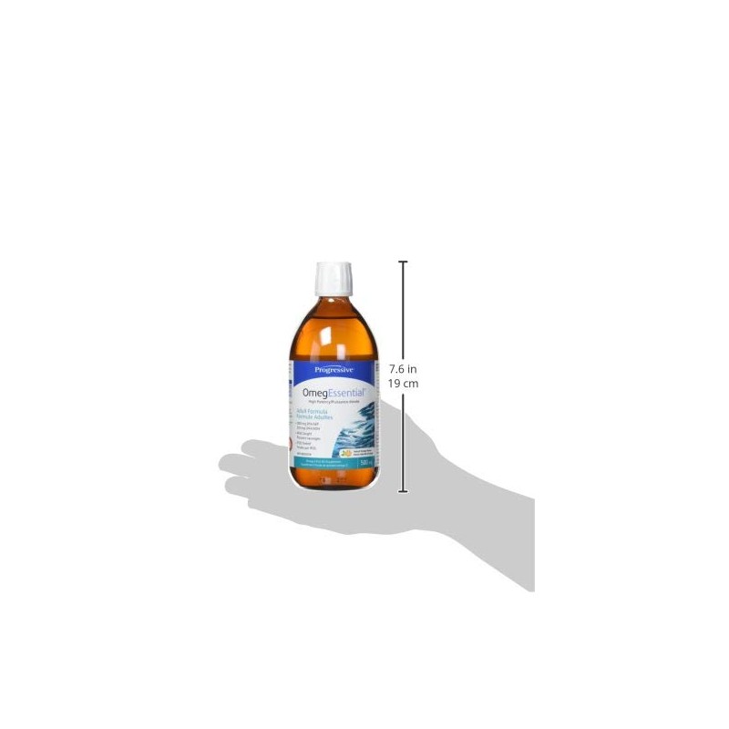 Progressive OmegEssential Liquid Fish Oil Supplement - 1,000 mg EPA