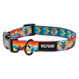 WOLFGANG/WOLFGANG MountainVibes COLLAR Large Size Width 1.0 inches (2.5 cm) x Neck Circumference 17.7 - 26.0 inches (45 - 66 cm) [Large Dog Collar]