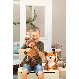 NICI 49151 Cuddly Toy Fox Fridalie 25 cm Orange Dangling Sustainable Soft Toy Made of Soft Plush, Cute Plush Toy for Cuddling and Playing, for Children and Adults, Great Gift Idea