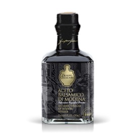 Giuseppe Cremonini OU Kosher Balsamic Vinegar Di Modena, IGP Certified, Consortium certified, oak aged, 3 levels of density, Caramel free, Cooked grape must and wine vinegar only (5 Grape)