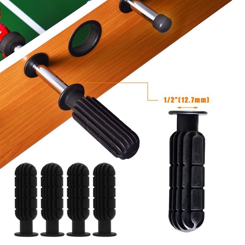 SquEqu 4 Pack Foosball Table Handle Grip Replacement Football Game