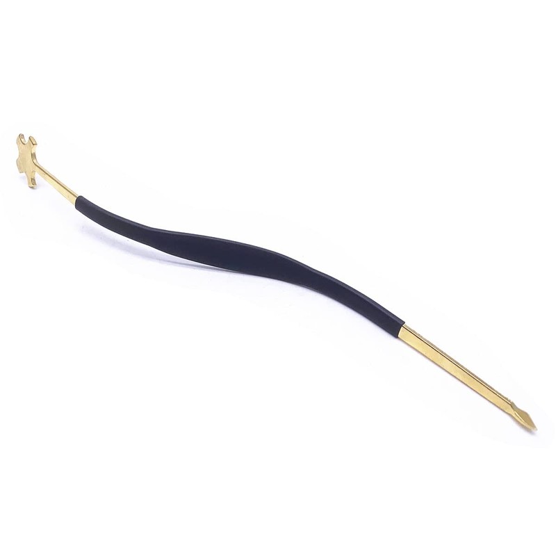 TUOREN Gold Violin Sound Post Tool Set Include S Style