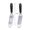 Slotted Mini Metal Spatula Turner for Cast Iron Skillet -