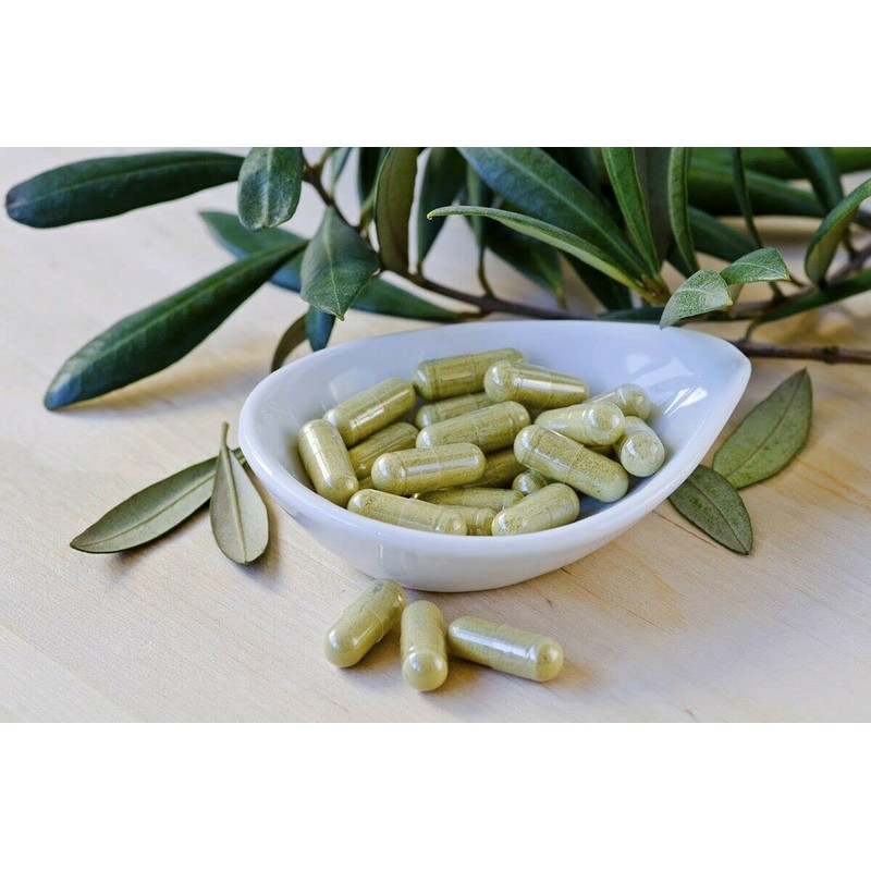 Olive Leaf Capsules 750mg High Strength Supplement Oleuropein 30