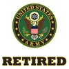 Us Army Retired Decal Sticker