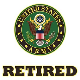 Us Army Retired Decal Sticker