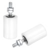 sourcing map 2Pcs Slide Gate Guide Roller,1-5/8" Dia x 2-3/8"