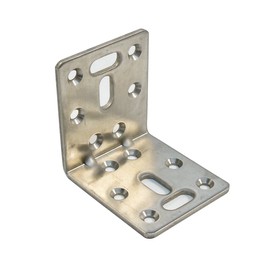 DAIDOHANT 65851 DH Reinforced Hardware for Perfect Support, L-Shape TWL65 S [Stainless Steel SUS304] (1 Piece)