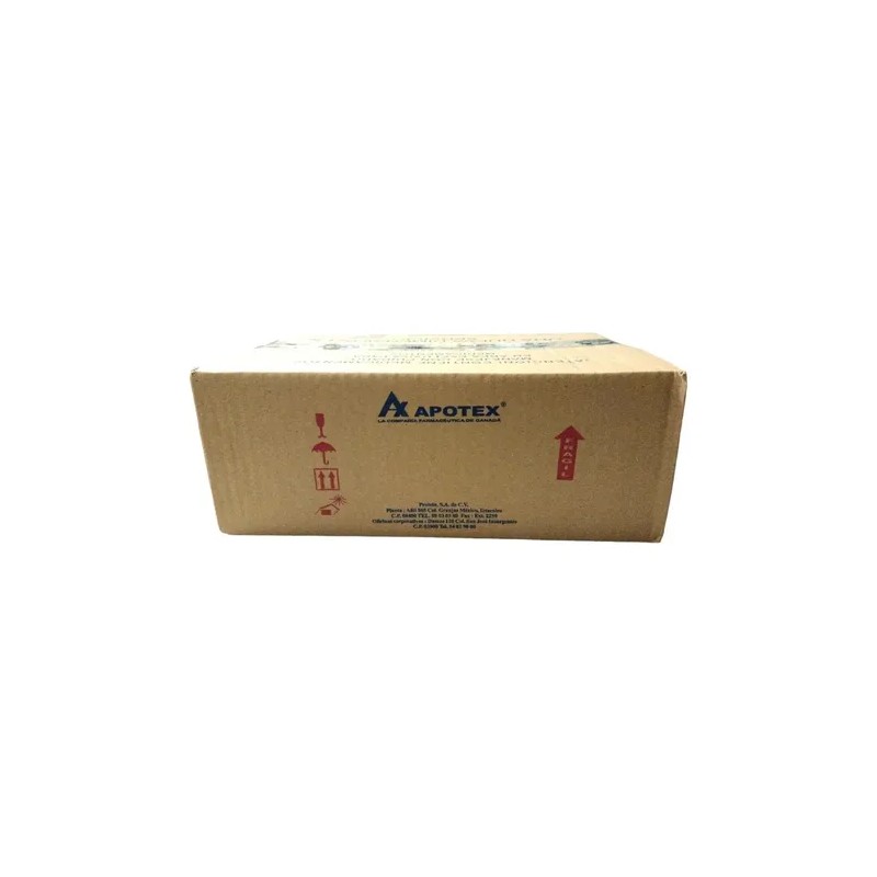 Electrolitos Apo En Polvo Sabor Manzana Caja Con 100 Sobres