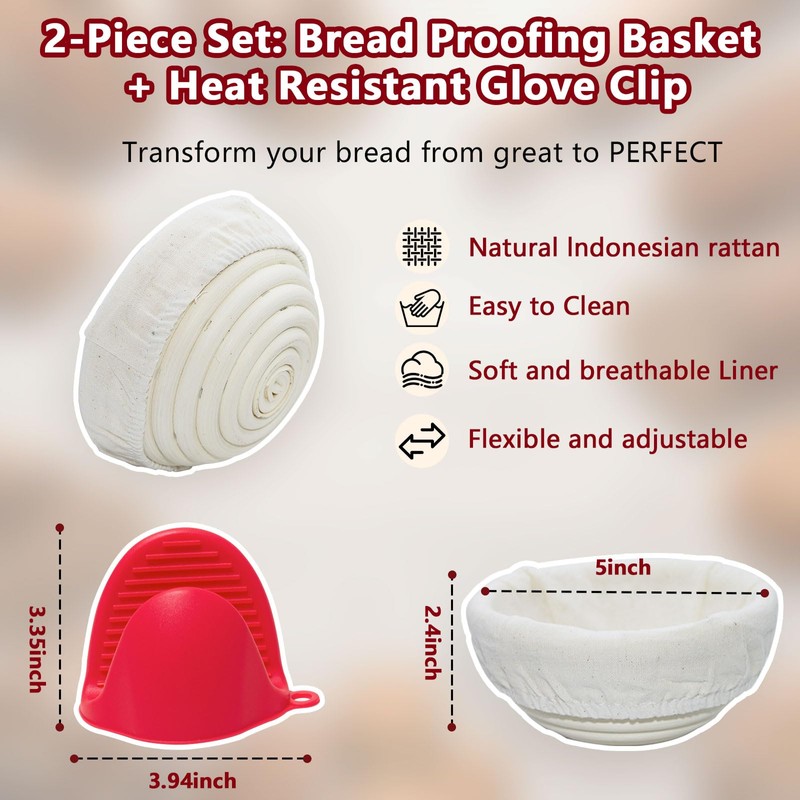 Cast Iron Bread Pan with Lid, Double Dutch Oven for