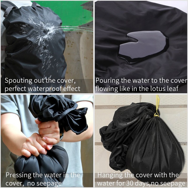 Backpack Rain Cover Waterproof Nylon Rucksack Bag Cover Rainproof Backpack