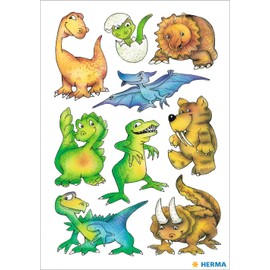decorative labels - DECOR Dinos - 3 sheets