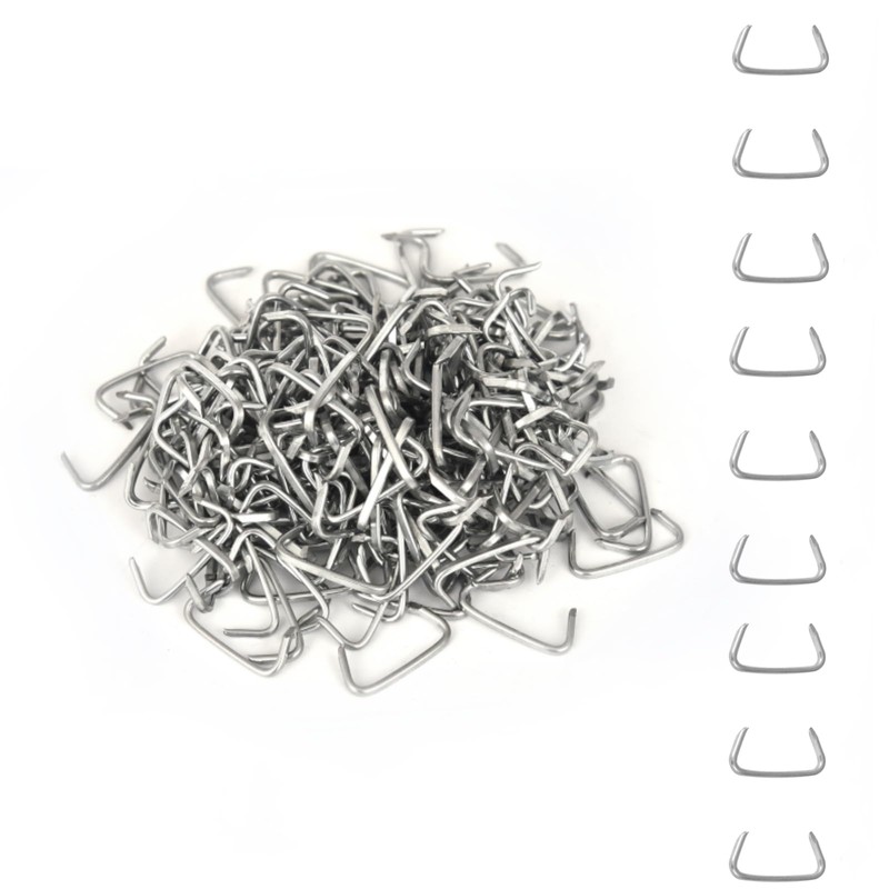 Hog Ring Pliers Kit with 300 Pcs 3/4" Hog Rings