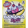 Candy Retailer Banana Split Bubble Gum 1 Lb