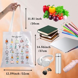 BWWKTOP Office Manager Tote Bag Office Manager Gifts For Women Boss Lady Tote Bag Thank You Boss Gift For Manager, Office Manager Tg