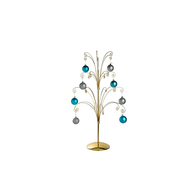 Creative Hobbies ORNTREE 36 Inch Tall Ornament Display Tree, Bright