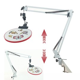 Cross Stitch Frame Stand Embroidery Hoop Holder Embroidery Hoop Stand Cro Embroidery Stands Lap Cross Stitch Holder Stand,Cross Stitch Stand Suitable for Embroidery Hoops Hand Embroidery Supplies