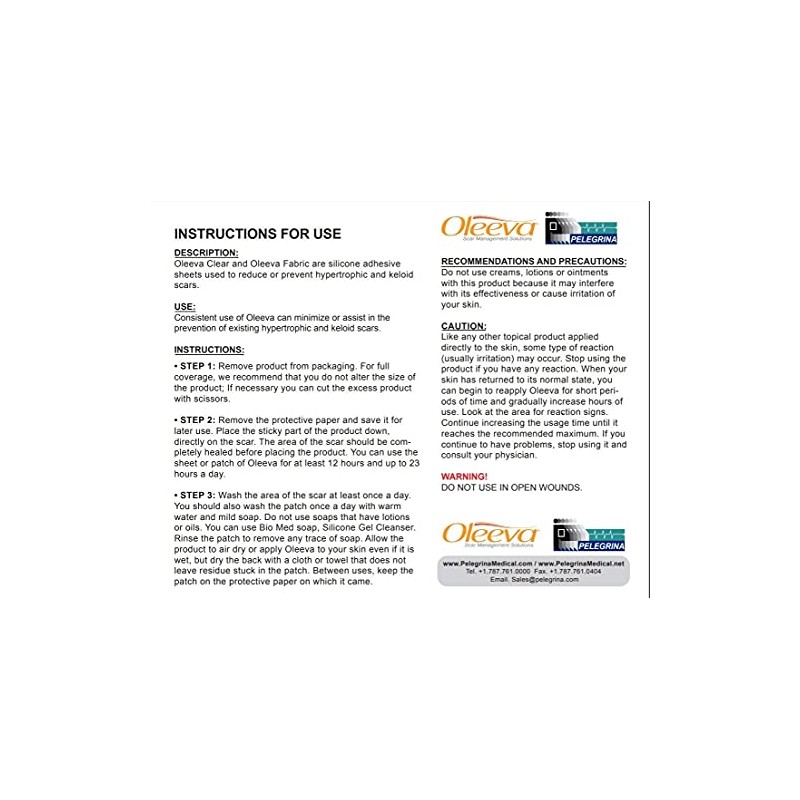 Oleeva Fabric Strip. Each. 1.