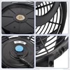 SSN 14 Inch Electric Radiator Cooling Fan Mount Kit, Push