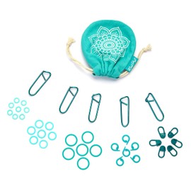 KnitPro - KnitPro The Mindful Collection Stitch Markers - Pack of 100