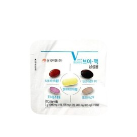 Ankook V-Pack Men's Multivitamin 30 Packs x 3 Boxes (90 Packs Total) All-in-one Comprehensive Vitamin for Men / 남성멀티비타민 안국 브이팩 30포 3박스 (총90포) 올인원 종합비타민 남성용
