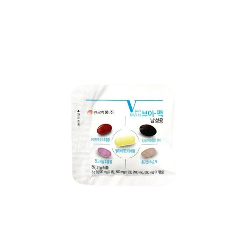 Ankook V-Pack Men's Multivitamin 30 Packs x 3 Boxes (90