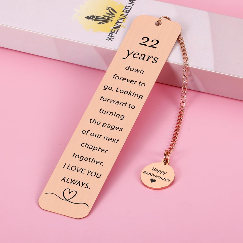 22 Year Anniversary Copper Gifts for Him/Her, 22th Wedding Anniversary
