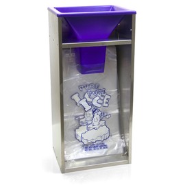 8 LB -10 LB Ice Bagger, Ice Bag Filler Stand, Ice Bagger for Ice Machine, Perfect for 8lbs -10lbs Ice Bags on Plastic or Metal Wicket -Designed for Convenience Store and Commercial Use- by Interplas