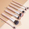 MAANGE 7 Pcs Brochas para Maquillaje con Estuche Set de
