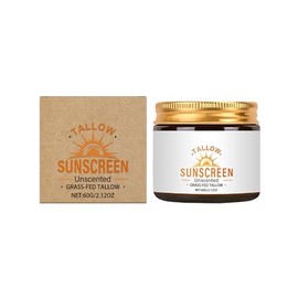 Grass-Fed Tallow Sunscreen - Sun Cream for Face and Body