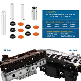 124740-TL30 Pressure Switch Installation Tool Kit Works with F/124740-30K, Fits for GM Transmissions 6L45 6L50 6L80 6L90 & 1st Gen 6T70 6T75